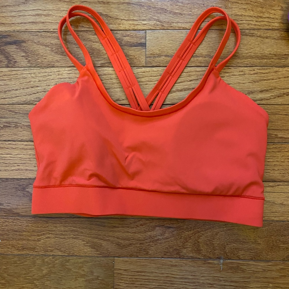 Janji Pace Sport Bra - Coral/orange - M